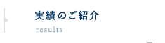 実績のご紹介